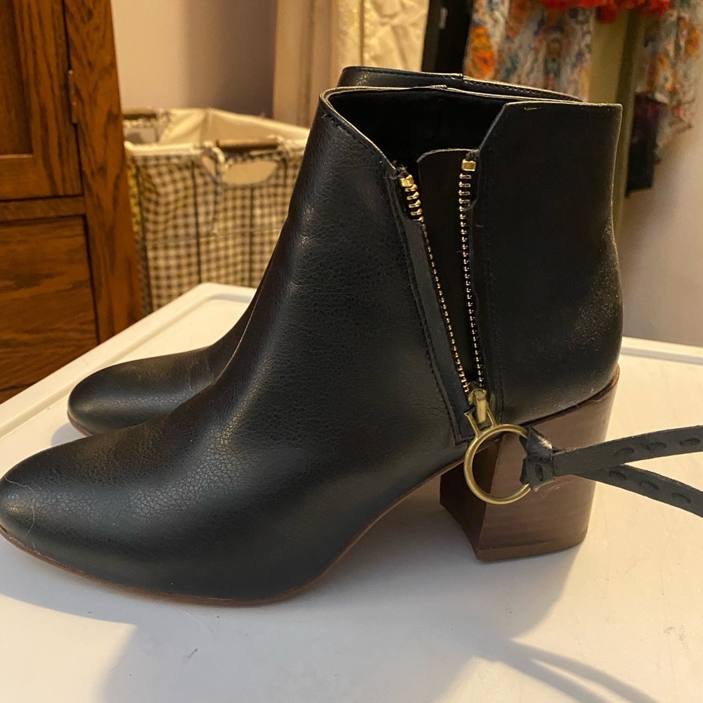 Black booties
